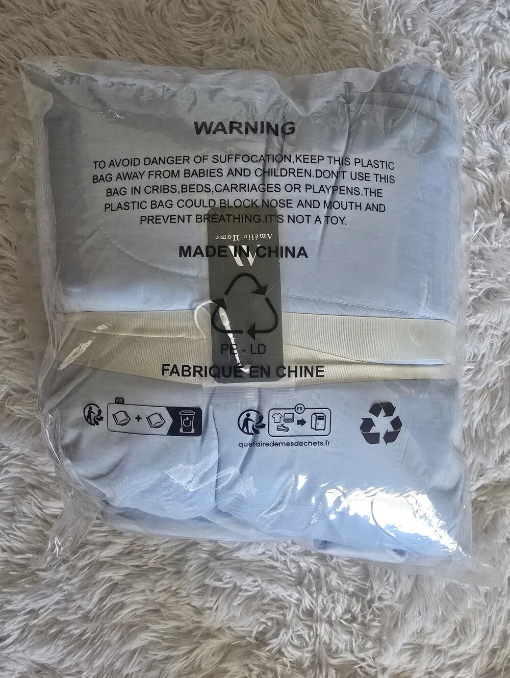 Cooling Comforter For Hot Sleepers. Queen Size, Dual-Sided Lightweight...Blue
